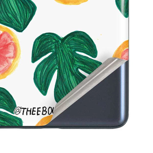 Bouffants and Broken Hearts Tropical Leaves and Citrus Galaxy S20 Fan Edition Skin